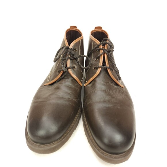 Florsheim Casey Chukka Boot Brown Leather F-Lites Size 12 D main image 5